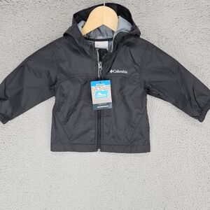 Columbia Toddler Boys' Glennaker Rain Jacket Black Size 2T NWT